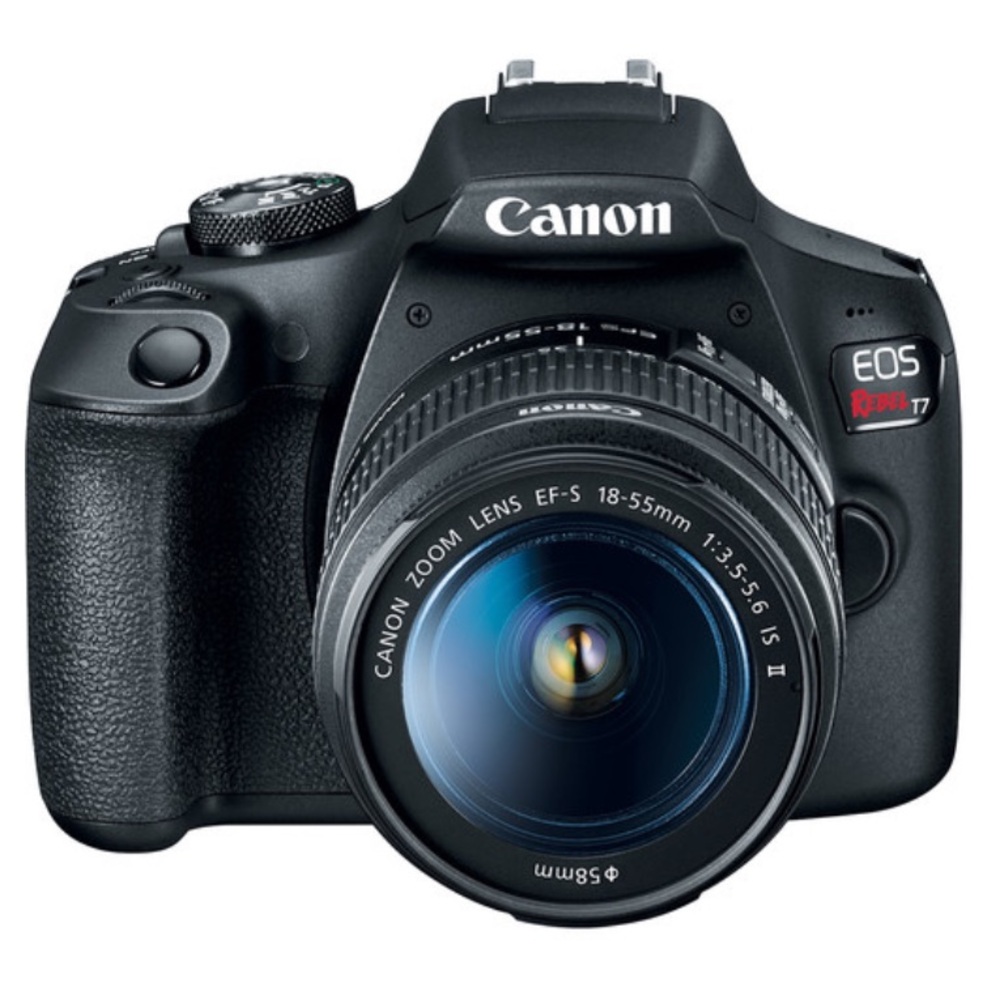 Canon EOS Rebel T7 COMES WITH TWO LENSES